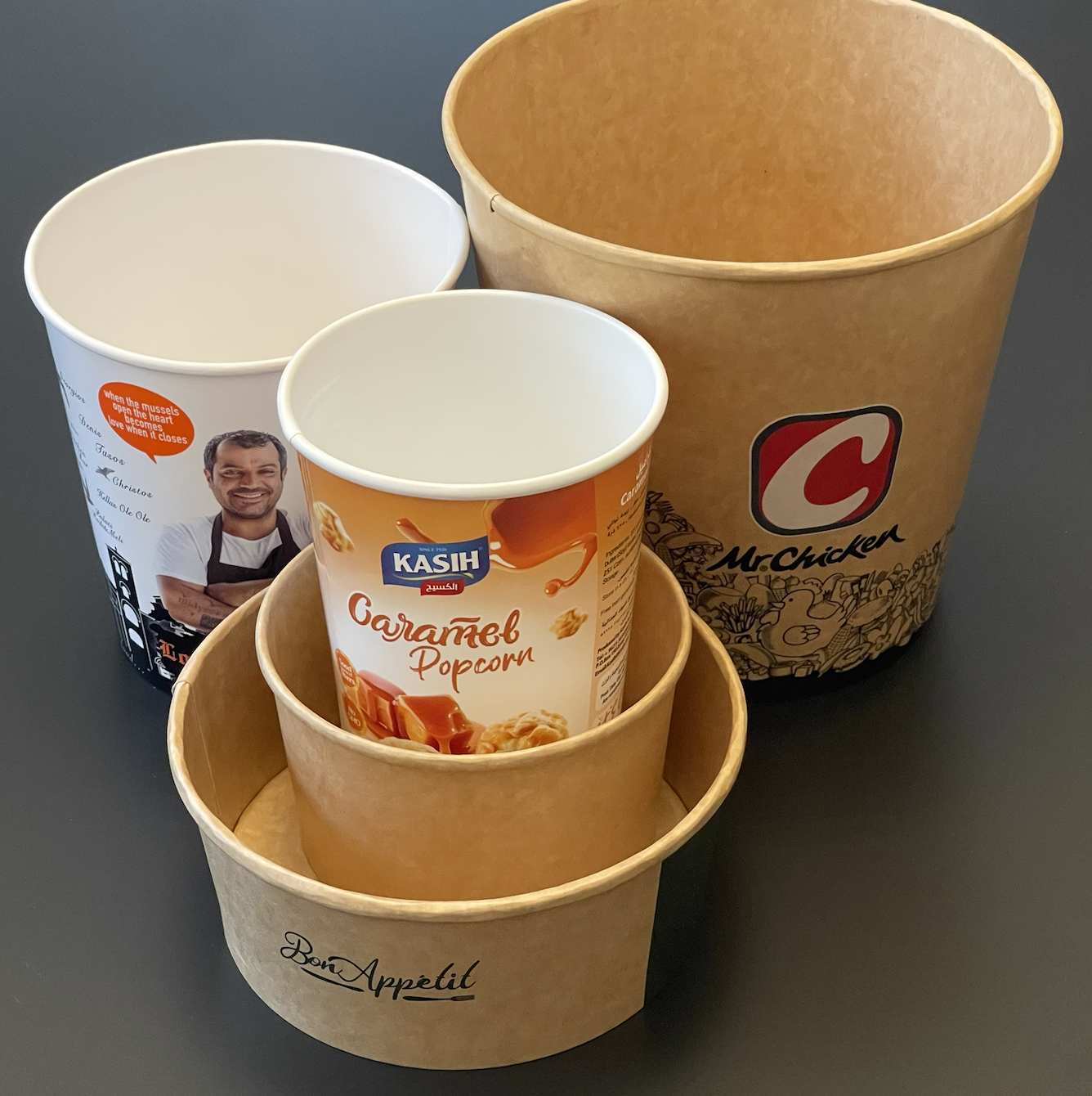 Cups and Buckets